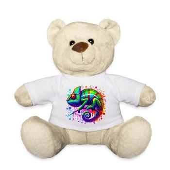 Chameleon - Teddy Bear - white - Front