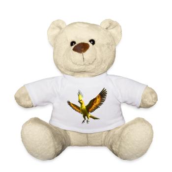 Nymphensittich (21) - Teddy - Weiß - Vorne