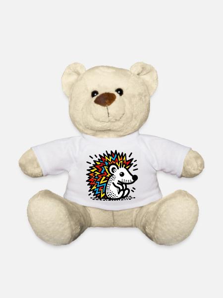 Igel - Teddy - Weiß