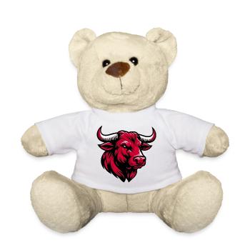 Stier - Teddy - Weiß - Vorne