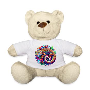 Gecko - Teddy Bear - white - Front