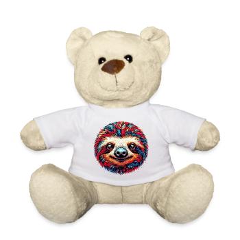 Faultier - Teddy - Weiß - Vorne