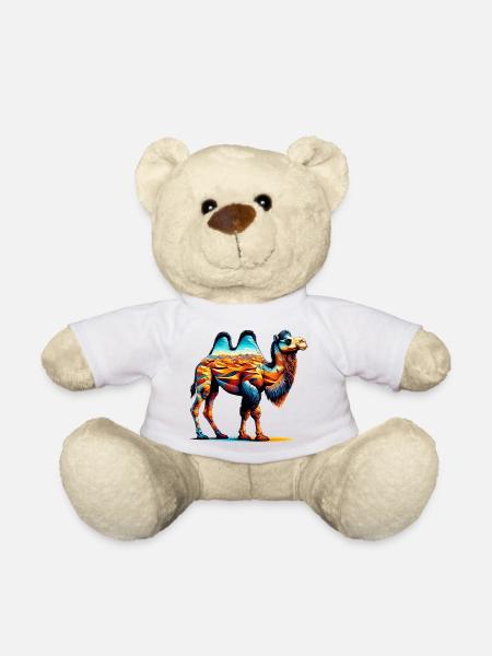 Chameau - Nounours - blanc