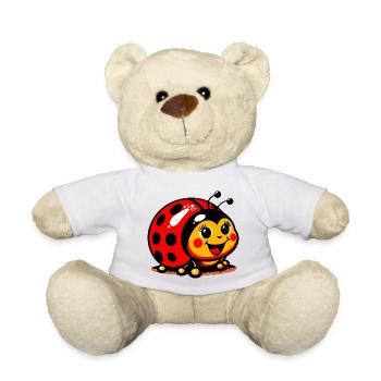 Ladybird - Teddy Bear - white - Front