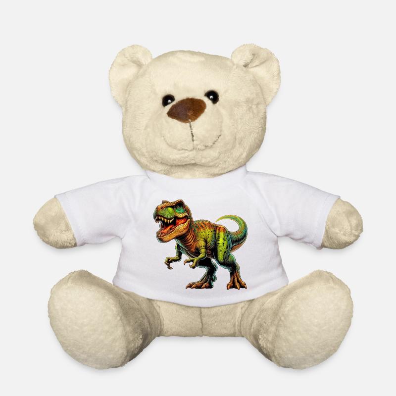 Dinosaurier - Teddy - Weiß