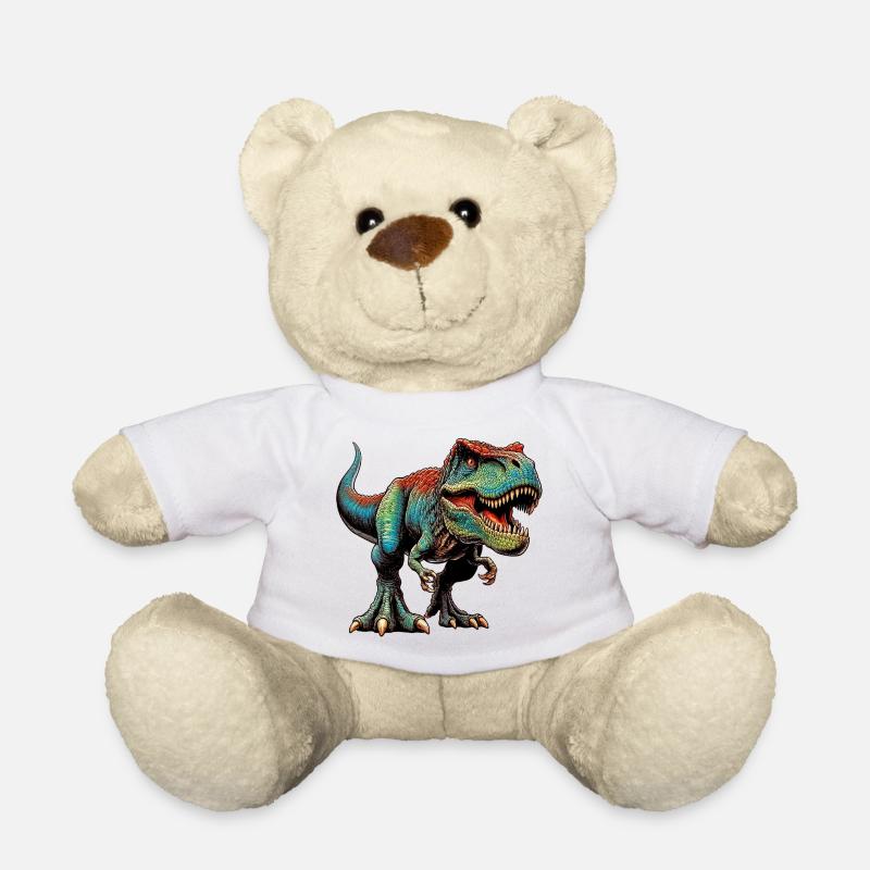 Dinosaurier - Teddy - Weiß