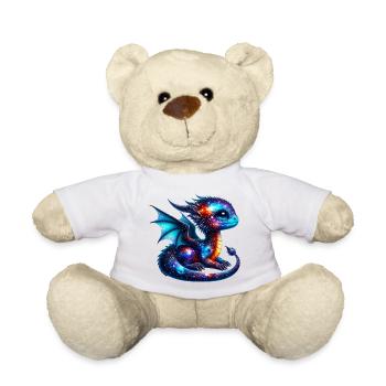 Dragon - Teddy Bear - white - Front