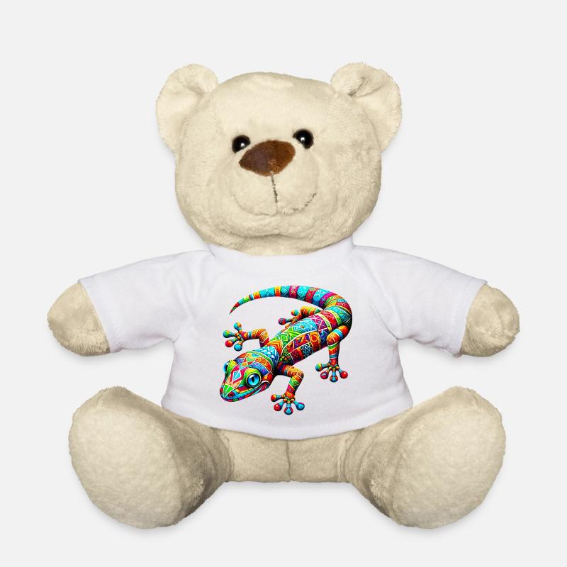 Gecko - Teddy - Weiß