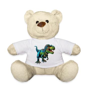 Dinosaurier - Teddy - Weiß - Vorne