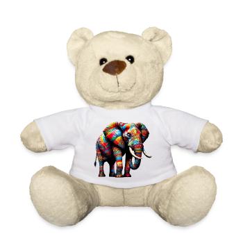 Elefant - Teddy - Weiß - Vorne
