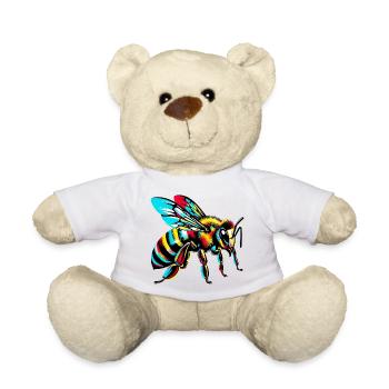 Abeille - Nounours - blanc - Devant