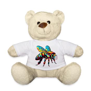 Biene - Teddy - Weiß - Vorne