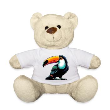 Toucan - Nounours - blanc - Devant