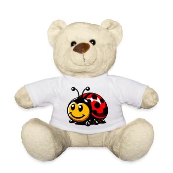 Ladybird - Teddy Bear - white - Front