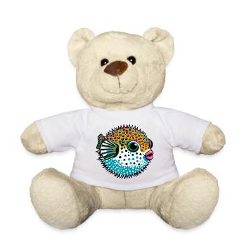 Kugelfisch - Teddy - Weiß - Vorne