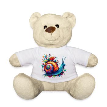 Escargot - Nounours - blanc - Devant