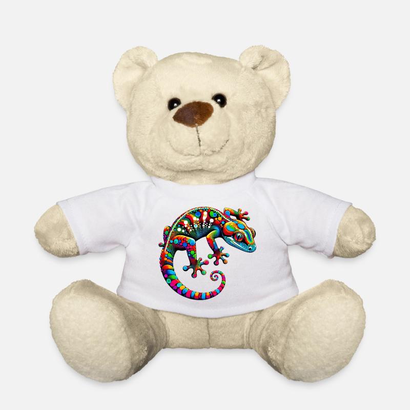 Gecko - Teddy - Weiß