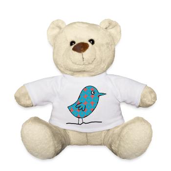 anniversary. Anniversary Decade. humor. funny - Teddy Bear - white - Front