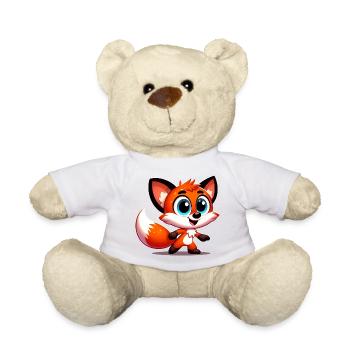 Renard - Nounours - blanc - Devant