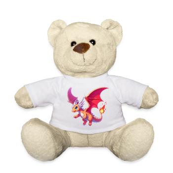 Drache - Teddy - Weiß - Vorne