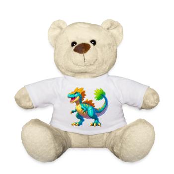 Dinosaurier - Teddy - Weiß - Vorne
