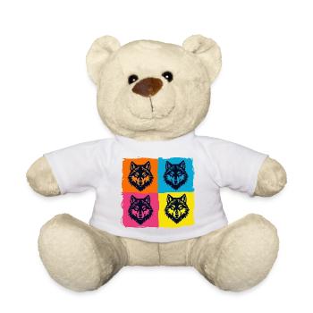 Wölfe - Teddy - Weiß - Vorne
