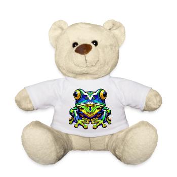 Frog - Teddy Bear - white - Front