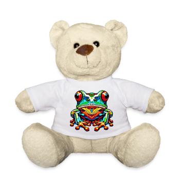 Frosch - Teddy - Weiß - Vorne