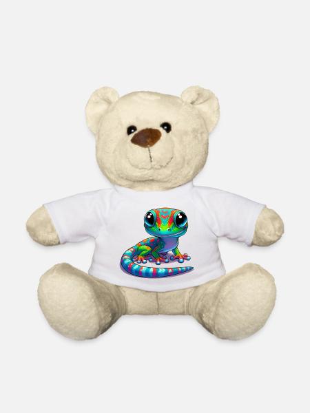 Gecko - Teddy - Weiß