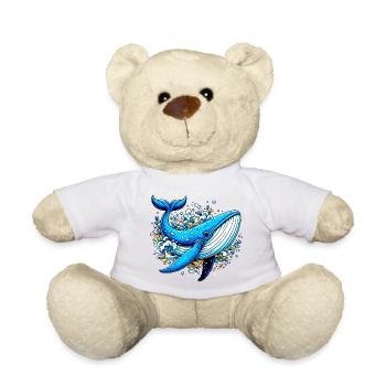 Wal - Teddy - Weiß - Vorne