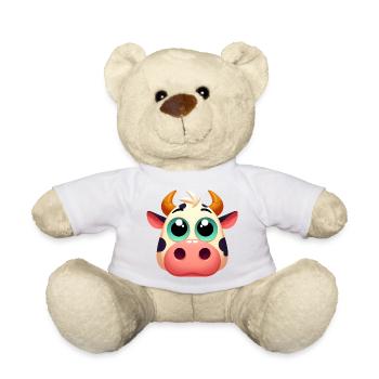 Vache - Nounours - blanc - Devant