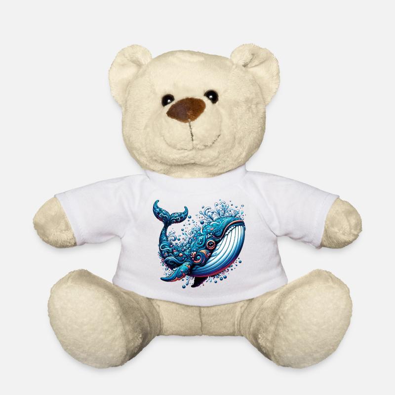 Wal - Teddy - Weiß