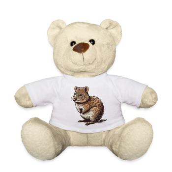 Quokka - Teddy - Weiß - Vorne