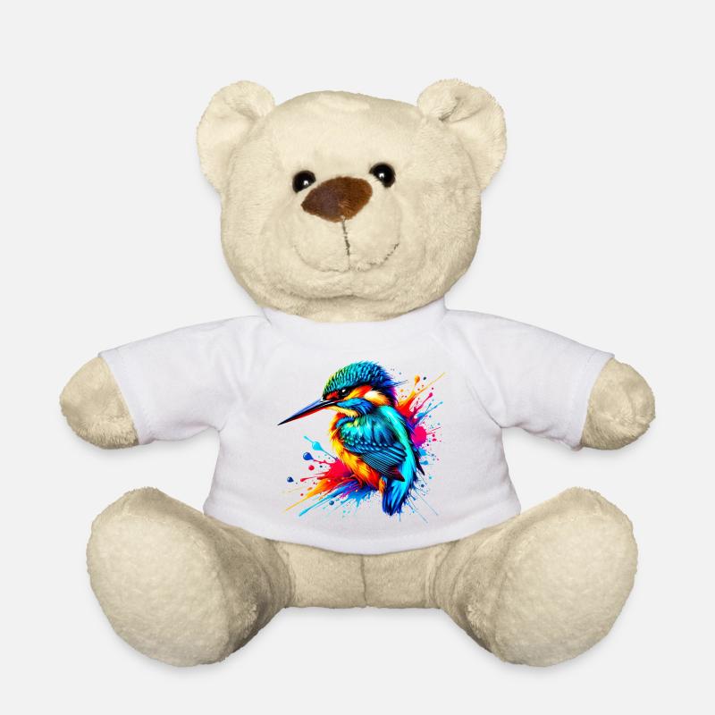 Eisvogel - Teddy - Weiß