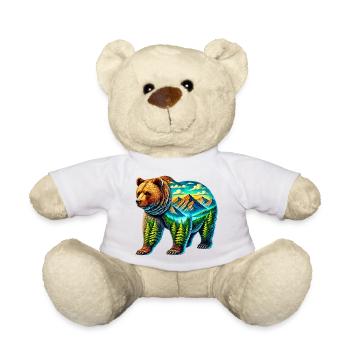 Bear - Teddy Bear - white - Front