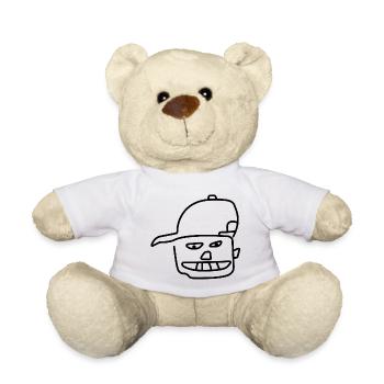 Drôle de tête | Art, Dessin, Images Drôles - Nounours - blanc - Devant