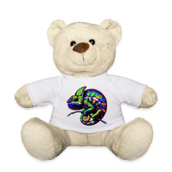 Chameleon - Teddy Bear - white - Front