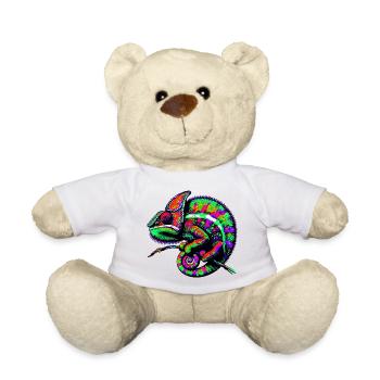 Chameleon - Teddy Bear - white - Front