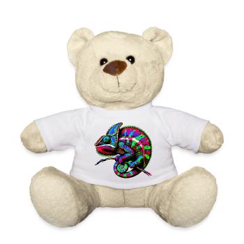 Chameleon - Teddy Bear - white - Front