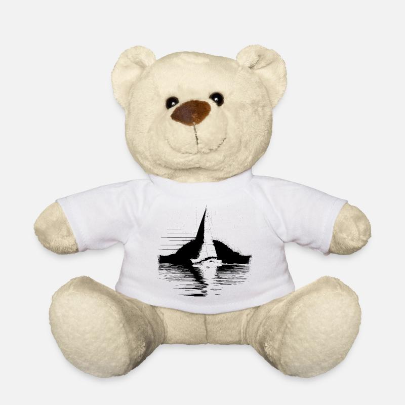 Segelschiff - Teddy - Weiß