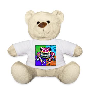 Frog - Teddy Bear - white - Front