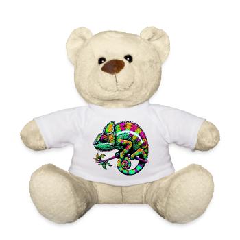 Chamäleon - Teddy - Weiß - Vorne