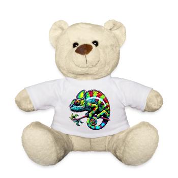 Caméléon - Nounours - blanc - Devant