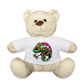 Chameleon - Teddy Bear - white - Front