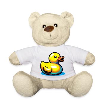 Caneton Canard Canard Canard - Nounours - blanc - Devant