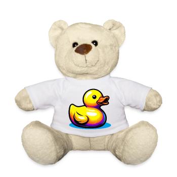 Caneton Canard Canard Canard - Nounours - blanc - Devant