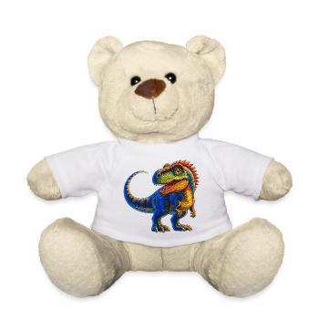 Dinosaurier - Teddy - Weiß - Vorne