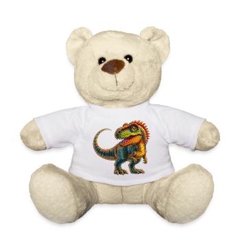 Dinosaurier - Teddy - Weiß - Vorne