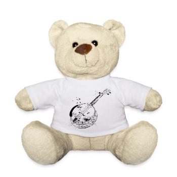 Banjo - Teddy Bear - white - Front