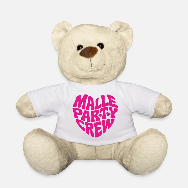 Malle Party Crew - Teddy - Weiß